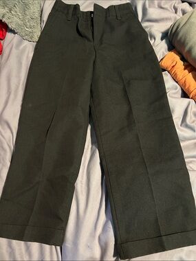 Kids Black Formal Dress Pants